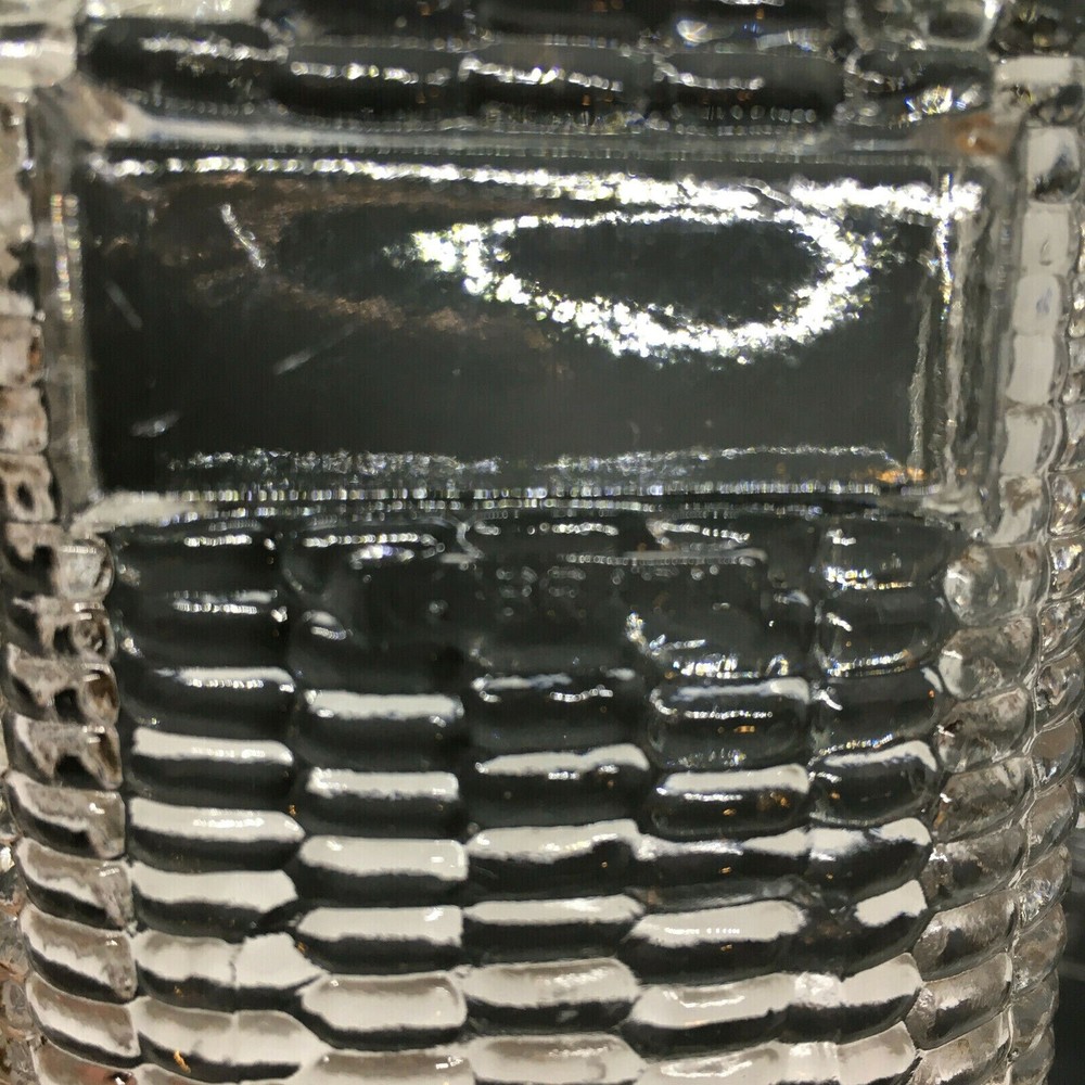2 NORPRO Pressed Glass Corn on the Cob Dishes BRAZIL Kernel Impressions Vintage - Picture 5 of 8